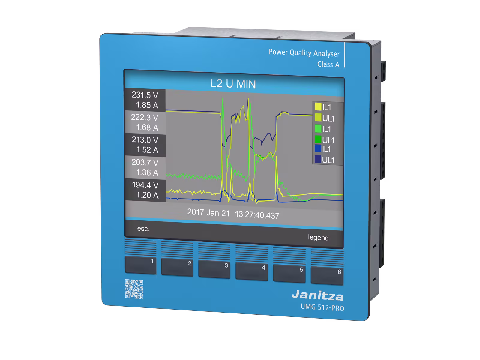 Janitza UMG 512-PRO Left 1
