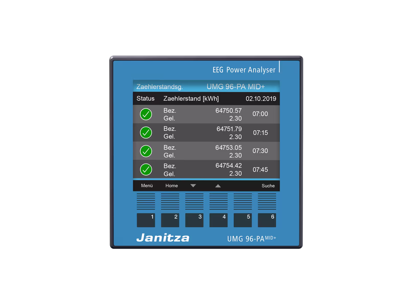 Janitza UMG 96-PA-MID Front 2