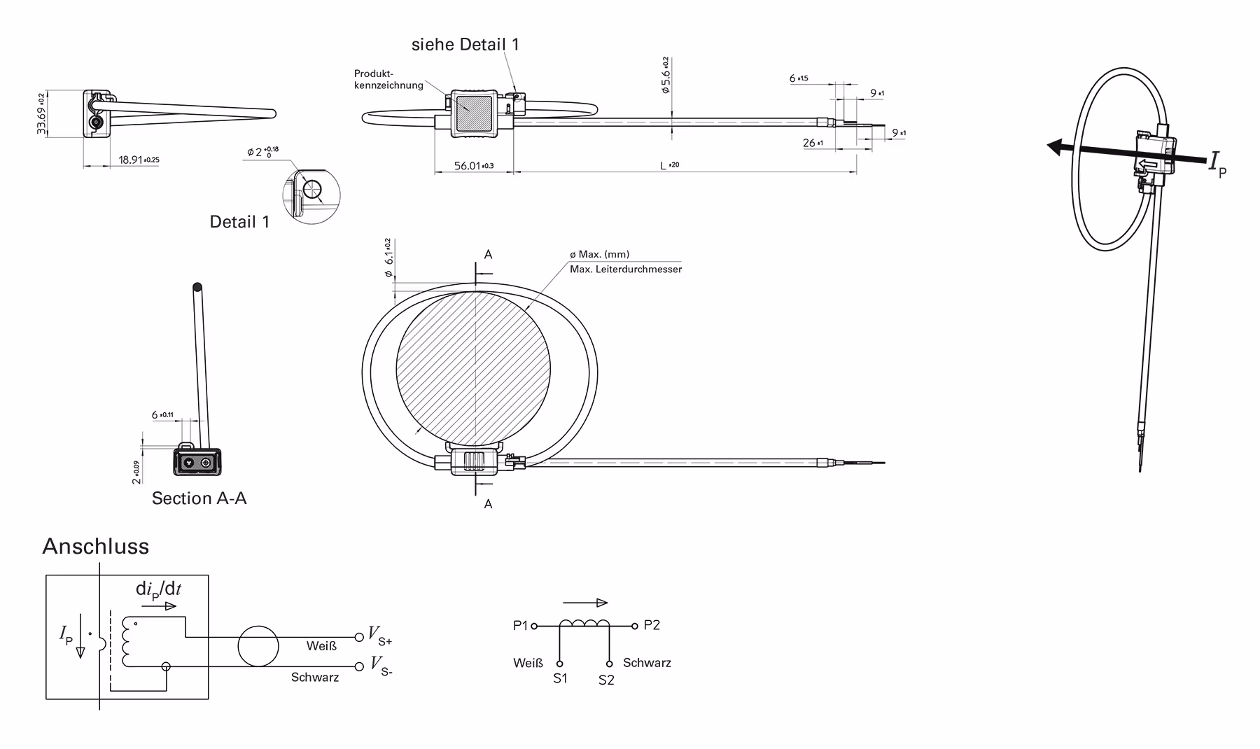 Rogowksi-Spule-Abmessungen-de