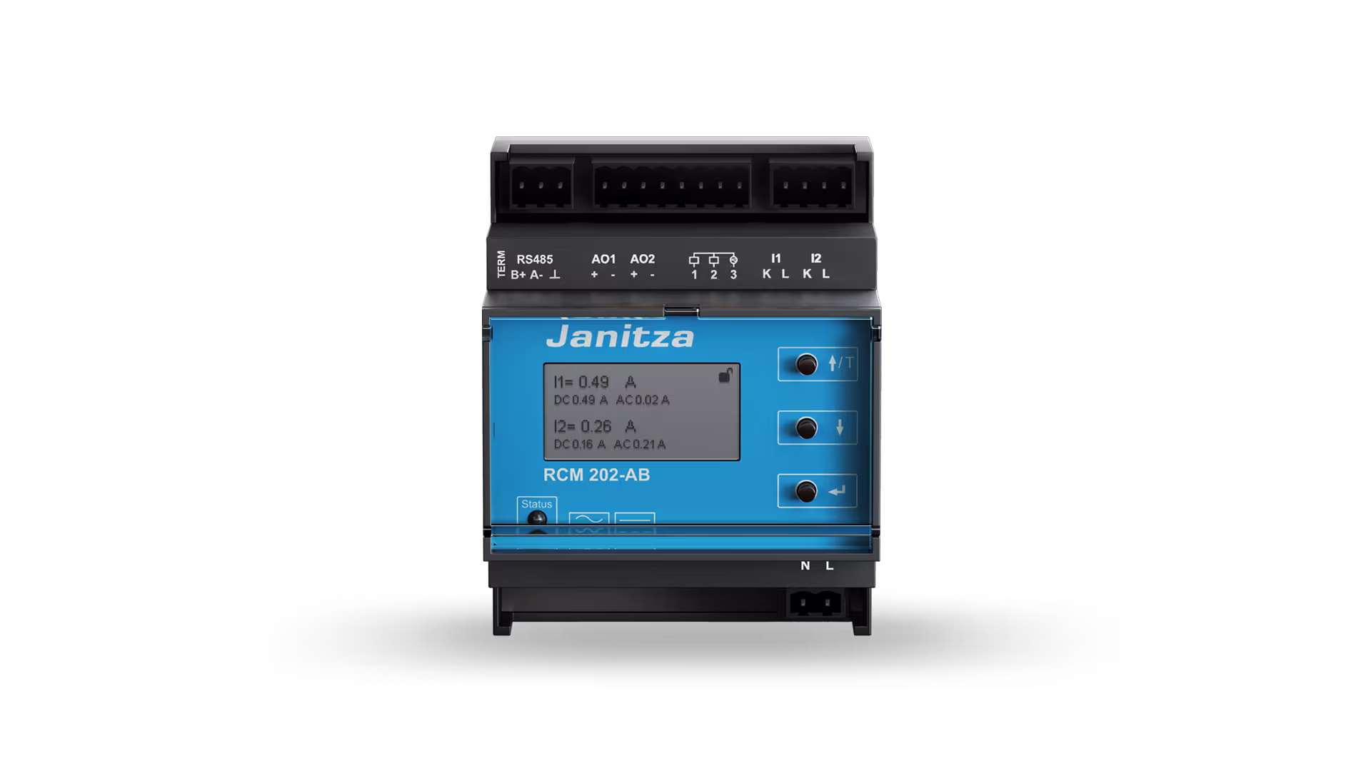 Janitza RCM 202-AB Front S