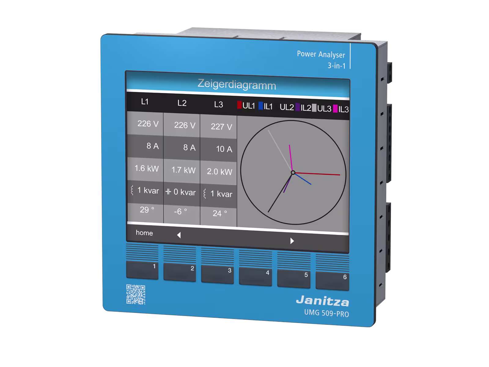 Janitza UMG 509-PRO Left 1