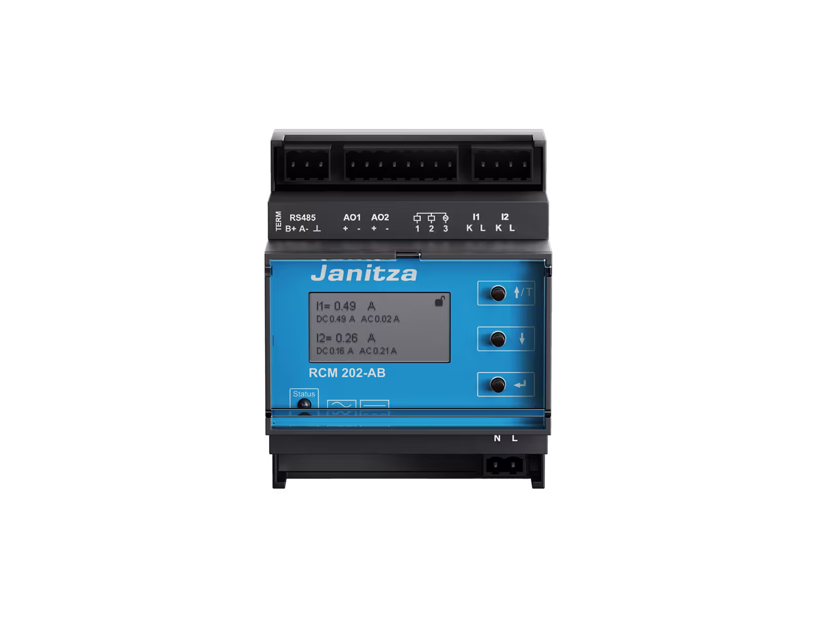Janitza RCM 202-AB Front