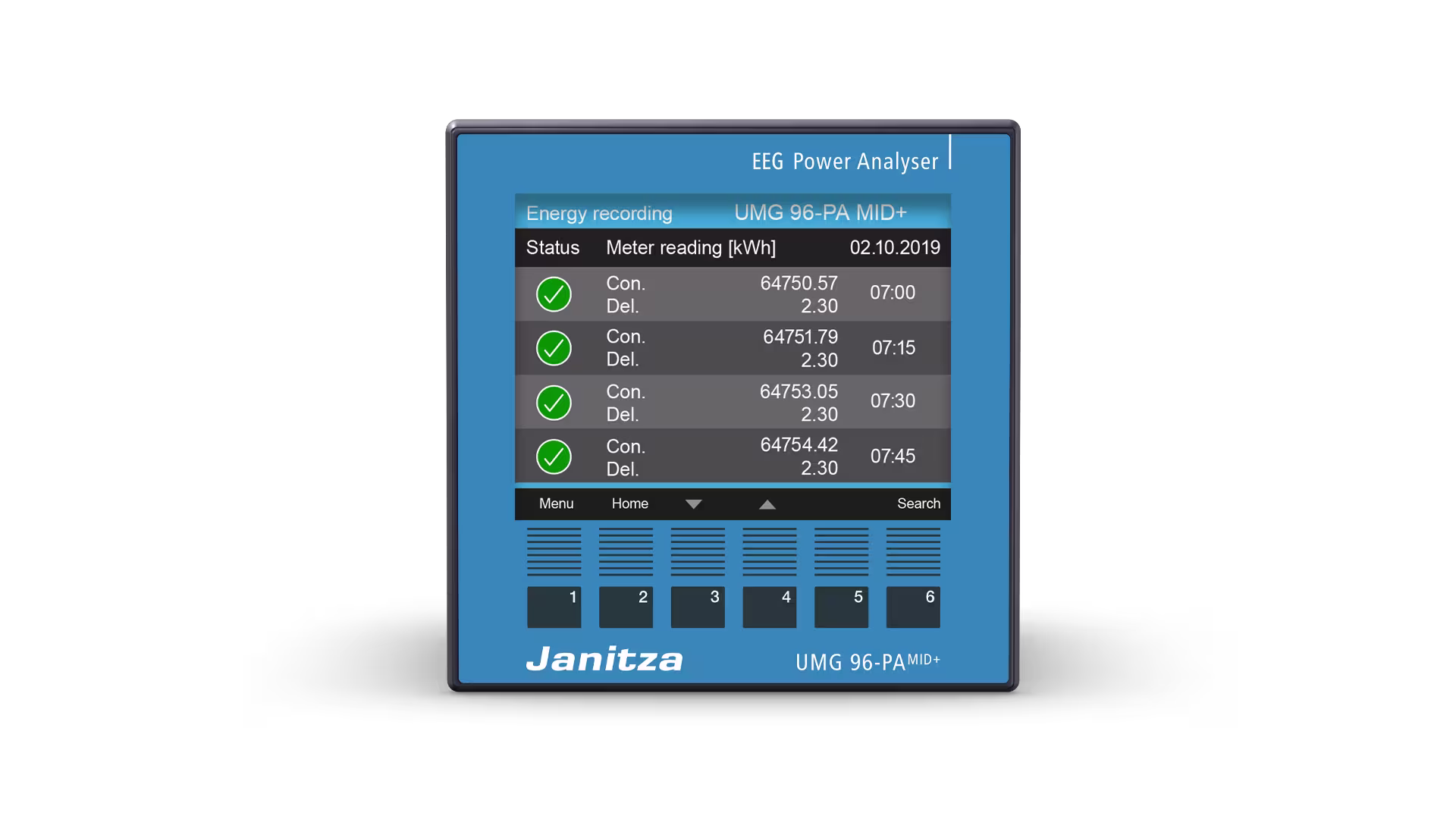 Janitza UMG 96-PA-MID Front 2 S