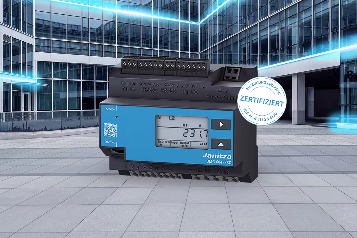 2026 Messgeraet UMG604 PRO fuer Gebaeude