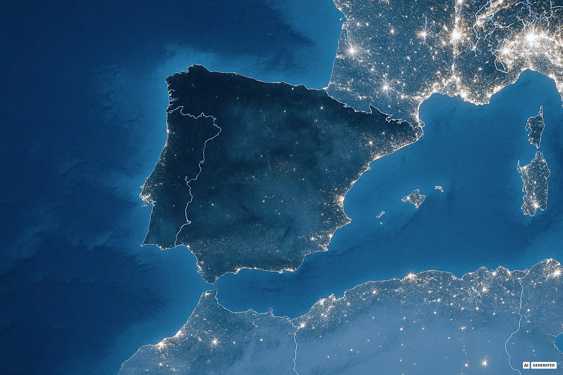News Blackout-Spanien-Portugal-ai